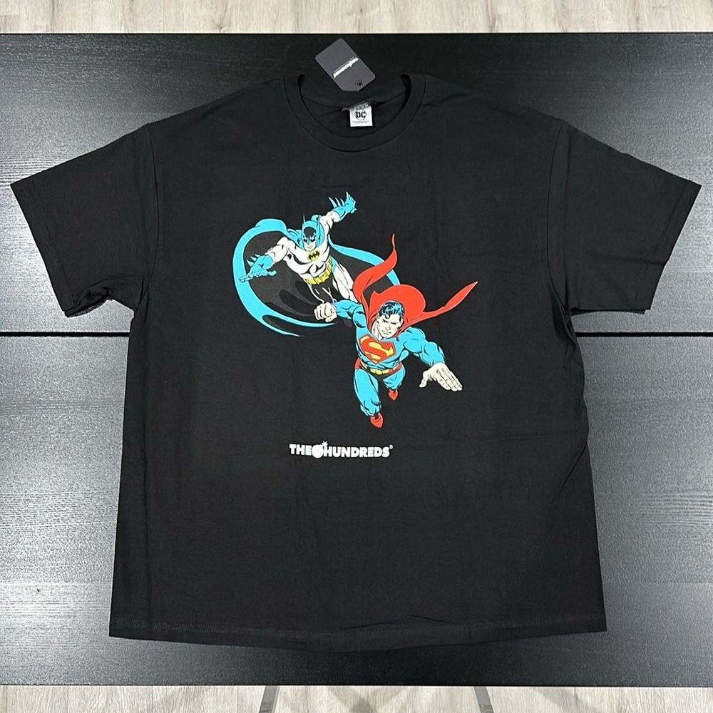 The Hundreds X DC Comics Limited Edition Batman & Superman T-Shirt - 2XL